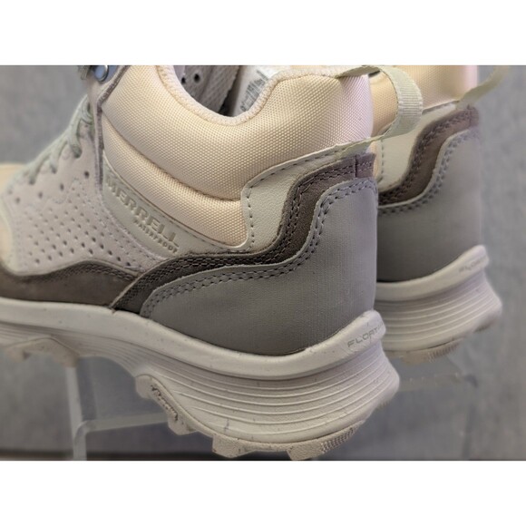 Merrell Speed Solo J038300 Boots SZ 8 Smoke Suede Mid Waterproof Hiking J038300 - Picture 8 of 10